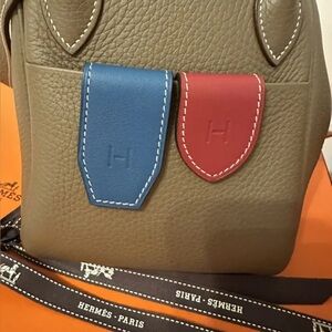 Brand new HERMES MAGNETIC LEATHER CLIP